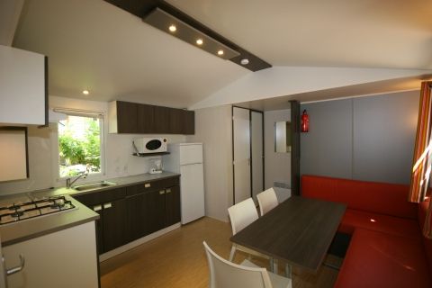 Le salon, cuisine