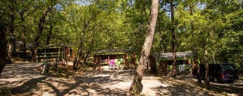 Camping calme en pleine nature en sud Ardeche